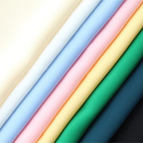 Stretch chiffon spring and summer fabrics high drape women's chiffon fabrics for lining wedding drapery