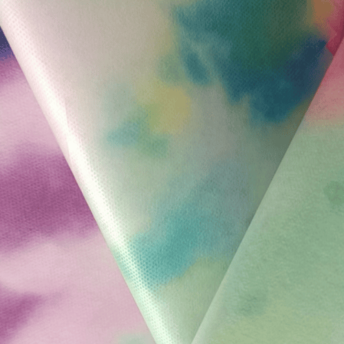 printing 300T polyester fabrics with TPU for garment
