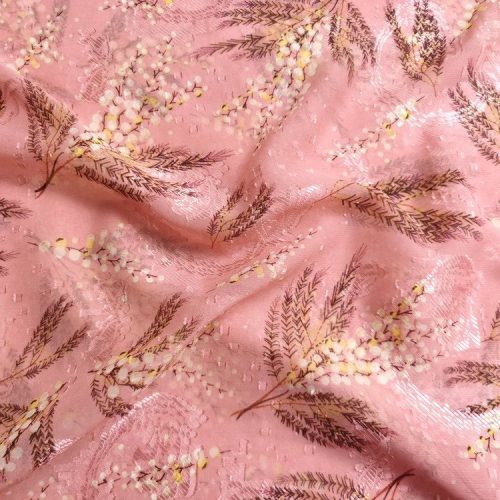 100% polyester fabric chiffon jacquard fabric for women wedding tulle fabric Wholesale Supplier and Manufacturer