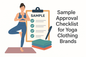 Sample Approval Checklist for Yoga Clothing Brands